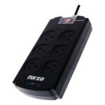 Zapatilla Enchufe Protector Tensión Forza 6 Tomas + USB