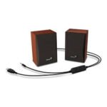 Parlantes Genius Sp-hf380bt Madera - Imagen 2